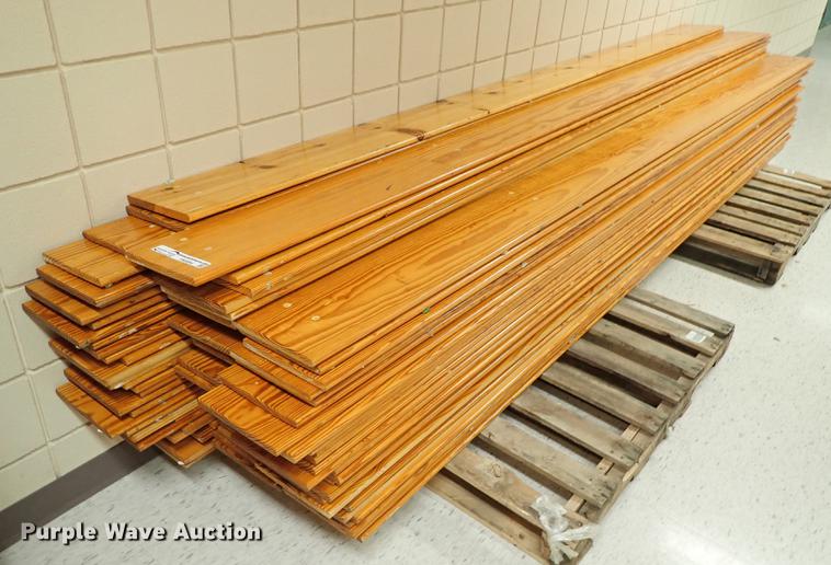 image for item FN9994 Approximately 90 pine bleacher boards