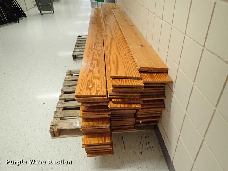 image for item FN9994 Approximately 90 pine bleacher boards