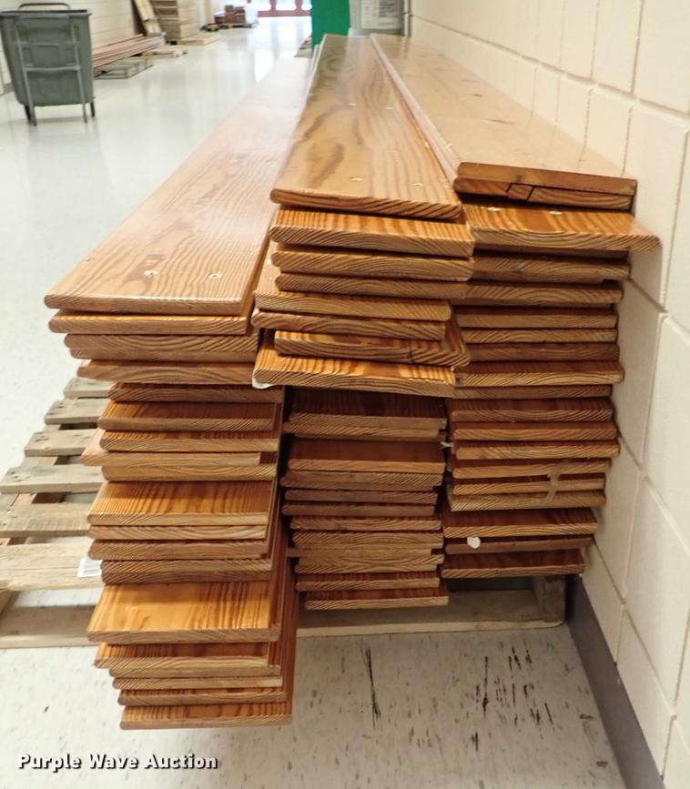 image for item FN9994 Approximately 90 pine bleacher boards