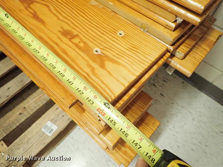 image for item FN9994 Approximately 90 pine bleacher boards