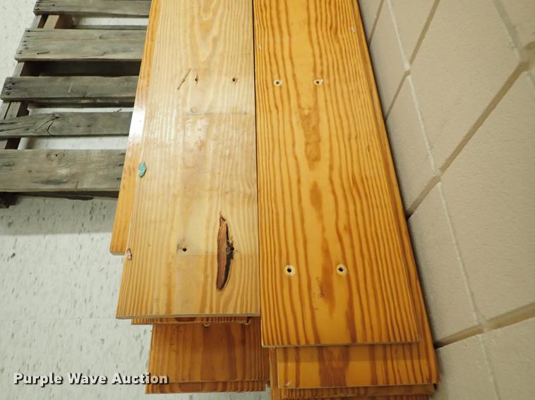 image for item FN9995 Approximately 35 pine bleacher boards