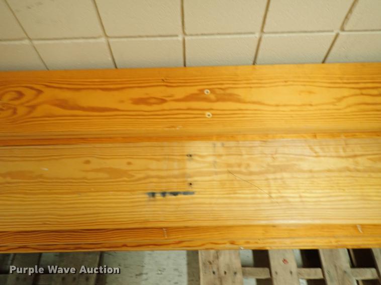 image for item FN9995 Approximately 35 pine bleacher boards