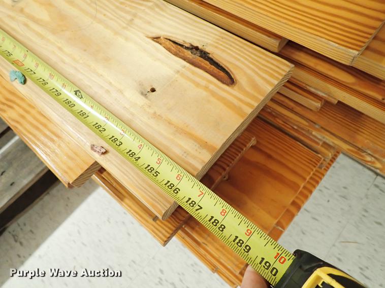 image for item FN9995 Approximately 35 pine bleacher boards