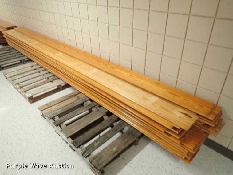 image for item FN9995 Approximately 35 pine bleacher boards