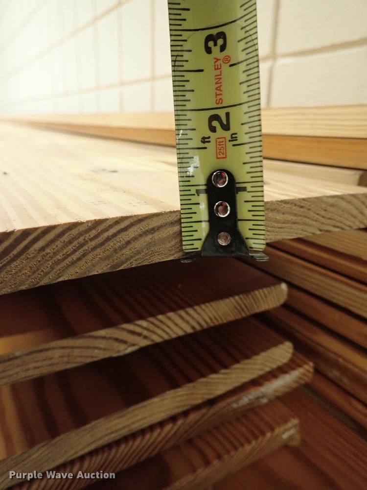 image for item FN9995 Approximately 35 pine bleacher boards