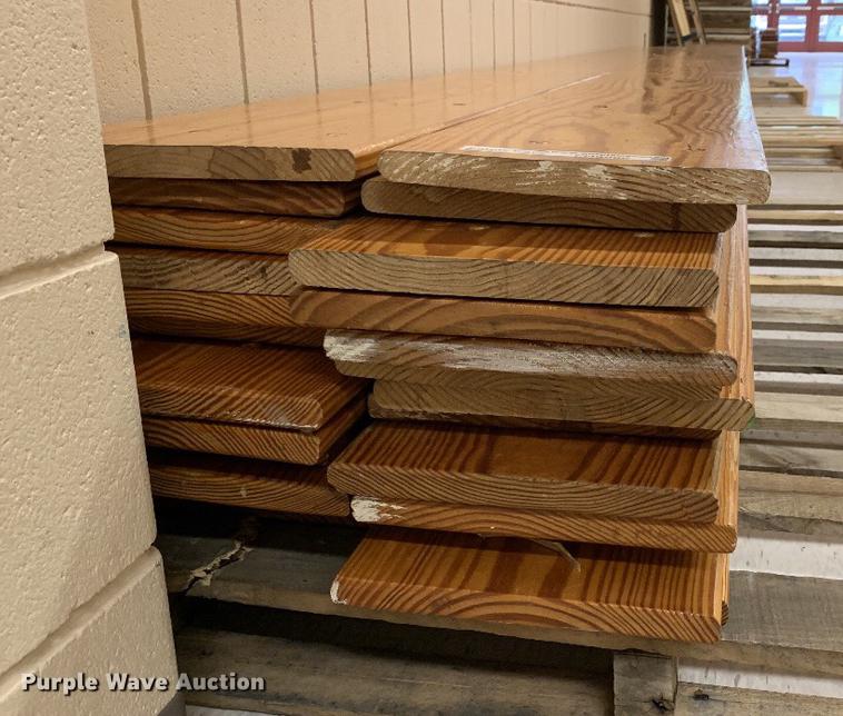 image for item FN9996 Approximately 26 pine bleacher boards