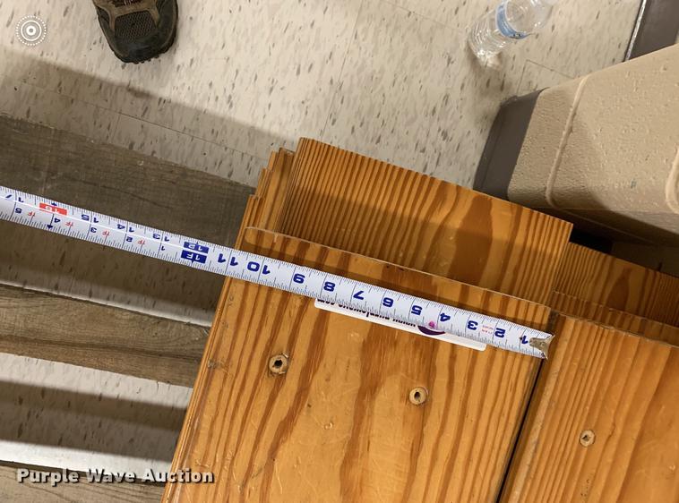 image for item FN9996 Approximately 26 pine bleacher boards