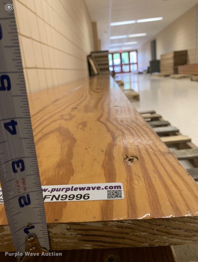 image for item FN9996 Approximately 26 pine bleacher boards