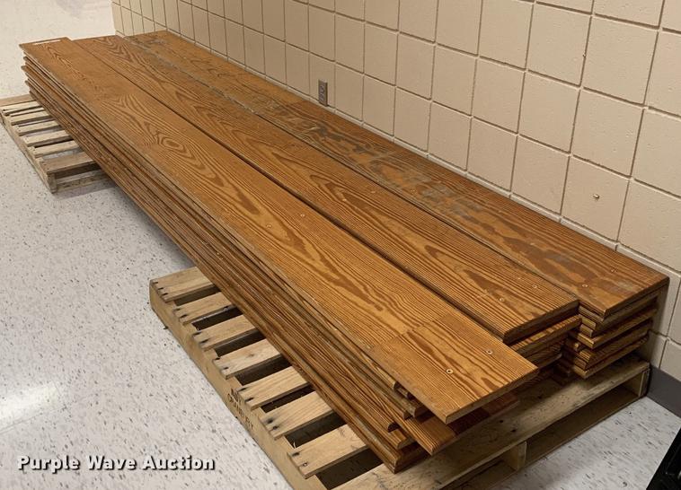 image for item FN9997 Approximately 33 pine bleacher boards