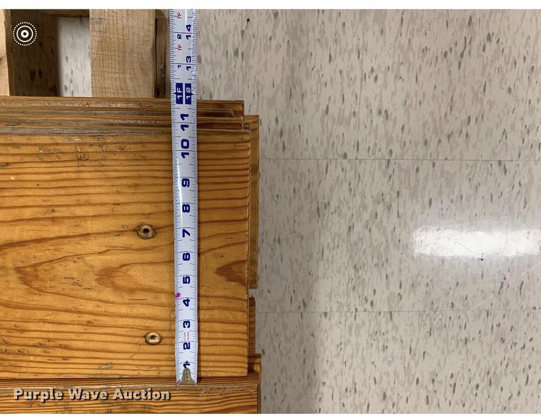 image for item FN9998 Approximately 28 pine bleacher boards