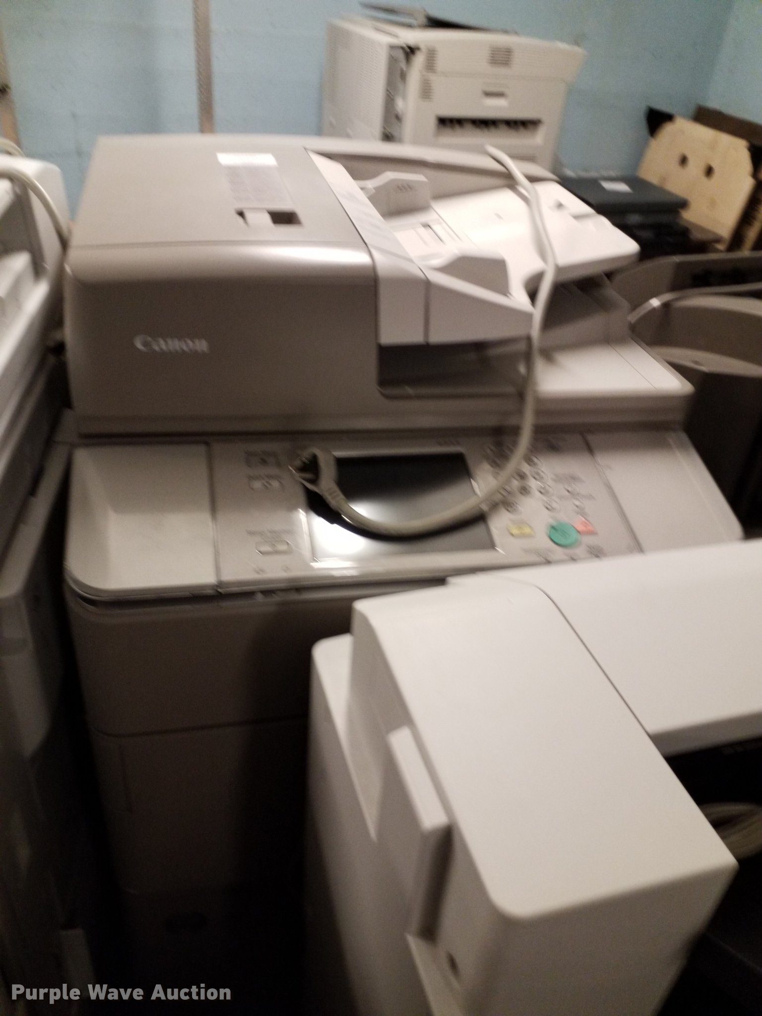 (12) Canon copiers in Leavenworth, KS Item FK9076 sold Purple Wave