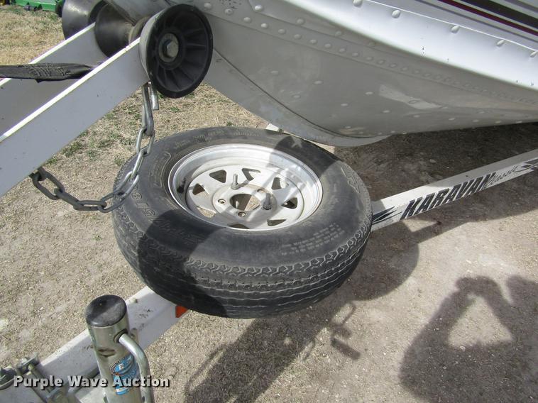 image for item DB4932 1997 Alumacraft Pro 170CS aluminum V-bottom boat