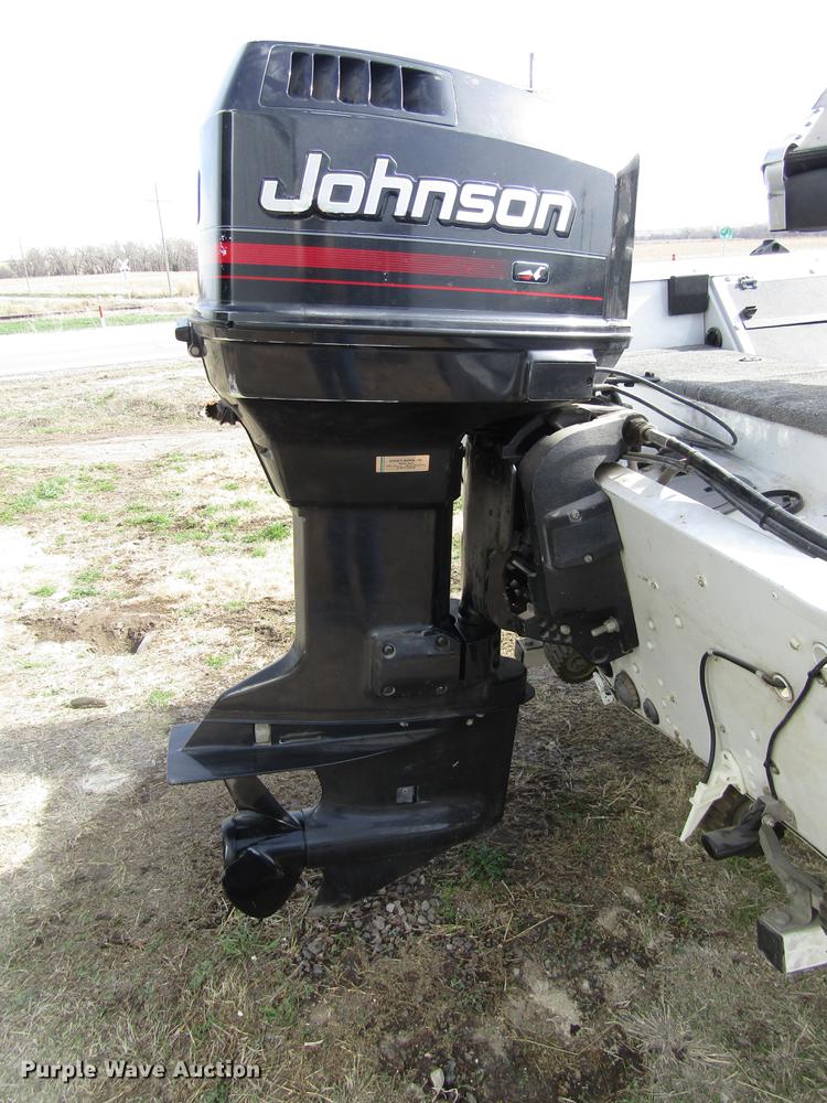 image for item DB4932 1997 Alumacraft Pro 170CS aluminum V-bottom boat