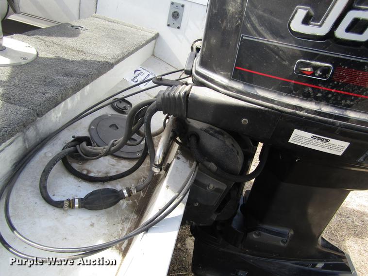 image for item DB4932 1997 Alumacraft Pro 170CS aluminum V-bottom boat