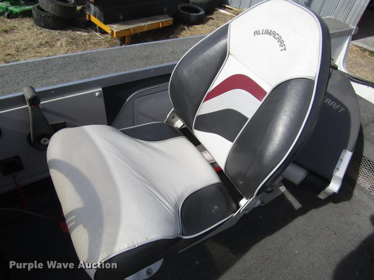 image for item DB4932 1997 Alumacraft Pro 170CS aluminum V-bottom boat