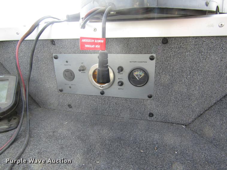 image for item DB4932 1997 Alumacraft Pro 170CS aluminum V-bottom boat