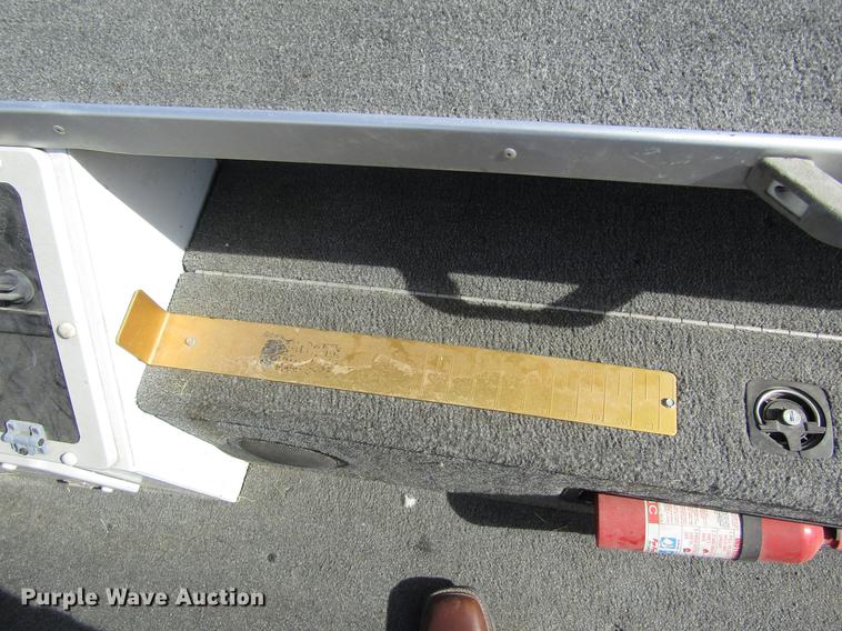 image for item DB4932 1997 Alumacraft Pro 170CS aluminum V-bottom boat