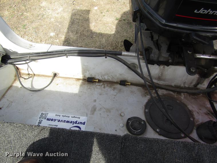 image for item DB4932 1997 Alumacraft Pro 170CS aluminum V-bottom boat