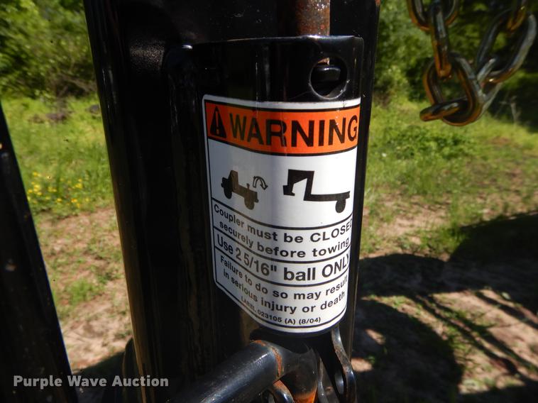 image for item DC0211 2018 PJ Trailers equipment trailer