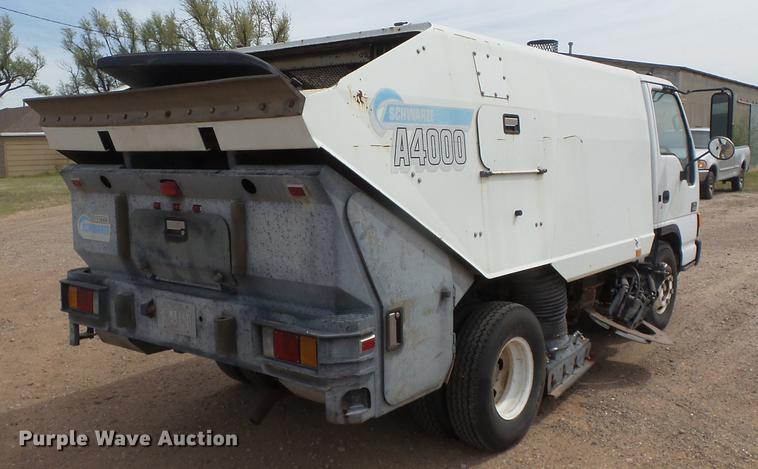 image for item DC5233 1999 Chevrolet W4500 street sweeper truck