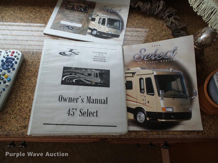 image for item DC5238 2004 Spartan K2 Travel Supreme Select 45DS04 RV