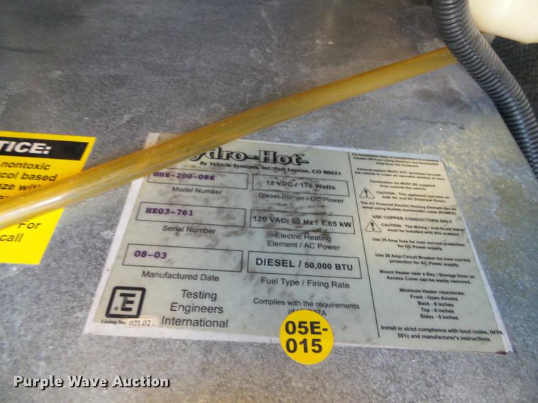 image for item DC5238 2004 Spartan K2 Travel Supreme Select 45DS04 RV