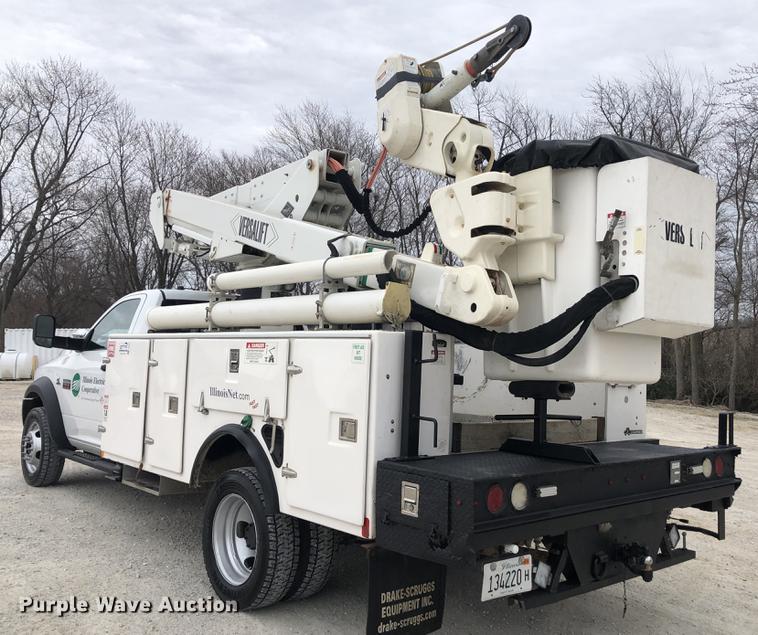 image for item DC8727 2012 Dodge Ram 5500 bucket truck