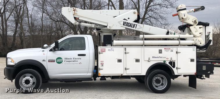 image for item DC8727 2012 Dodge Ram 5500 bucket truck