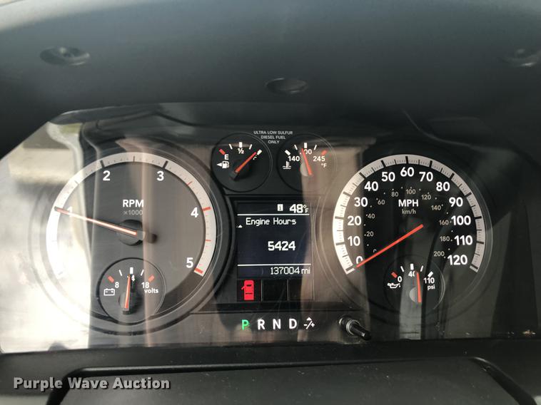 image for item DC8727 2012 Dodge Ram 5500 bucket truck