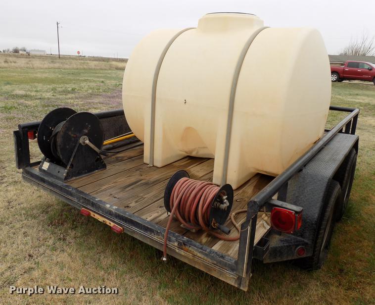 image for item DD3692 2013 Lonestar utility trailer with pressure washer