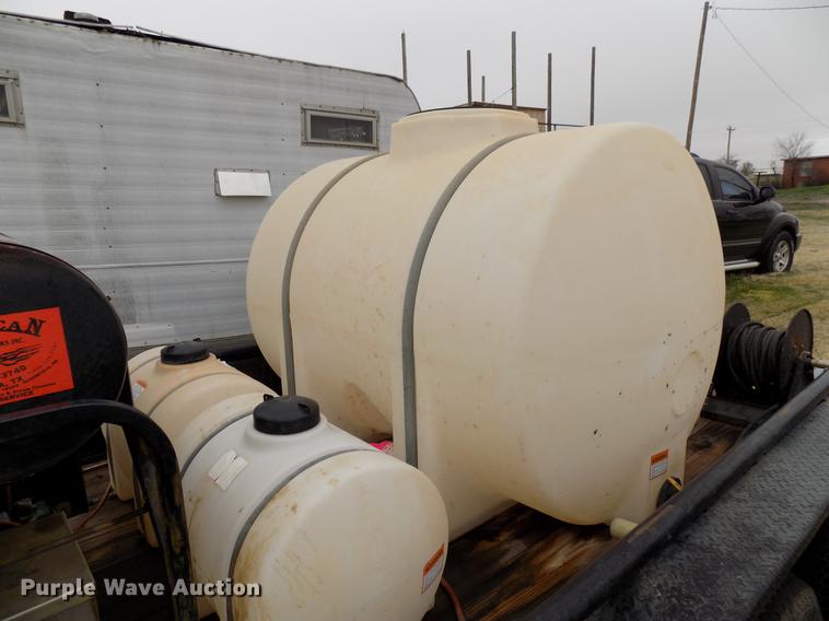 image for item DD3692 2013 Lonestar utility trailer with pressure washer