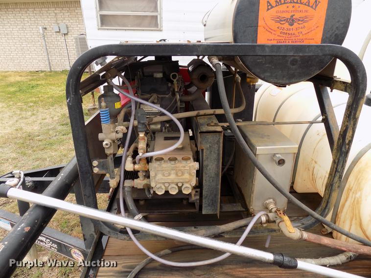 image for item DD3692 2013 Lonestar utility trailer with pressure washer