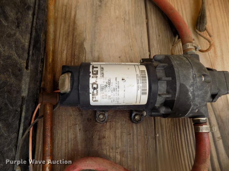 image for item DD3692 2013 Lonestar utility trailer with pressure washer