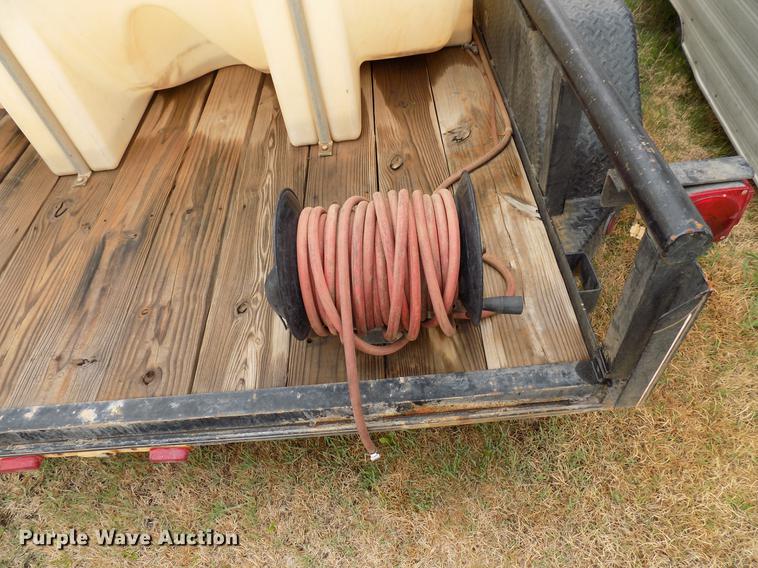 image for item DD3692 2013 Lonestar utility trailer with pressure washer