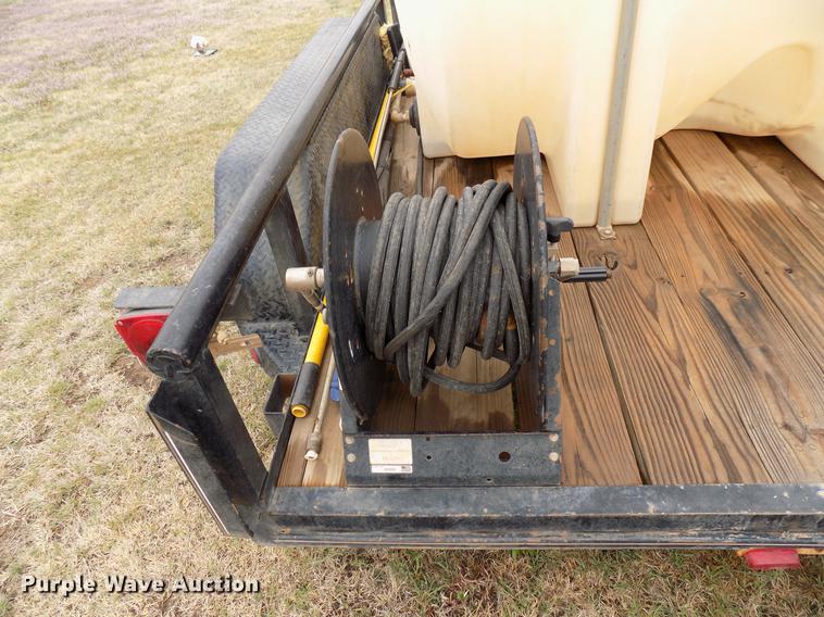 image for item DD3692 2013 Lonestar utility trailer with pressure washer