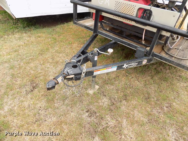image for item DD3692 2013 Lonestar utility trailer with pressure washer