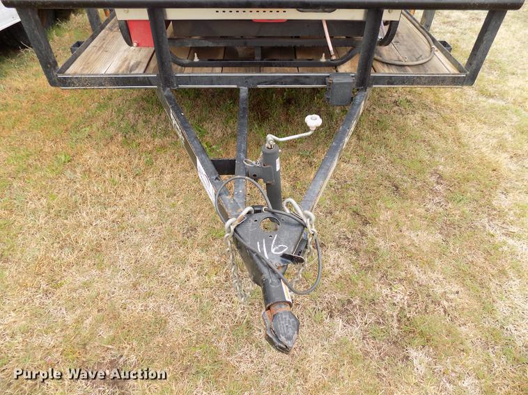 image for item DD3692 2013 Lonestar utility trailer with pressure washer