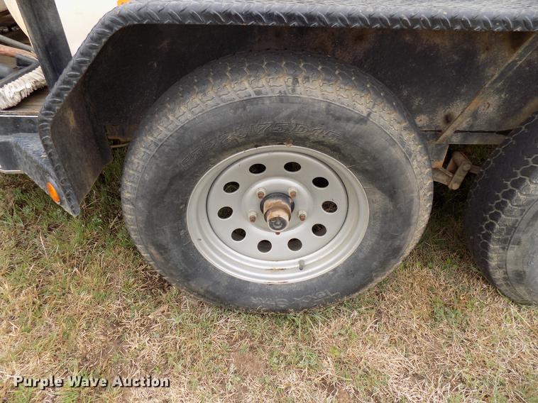 image for item DD3692 2013 Lonestar utility trailer with pressure washer