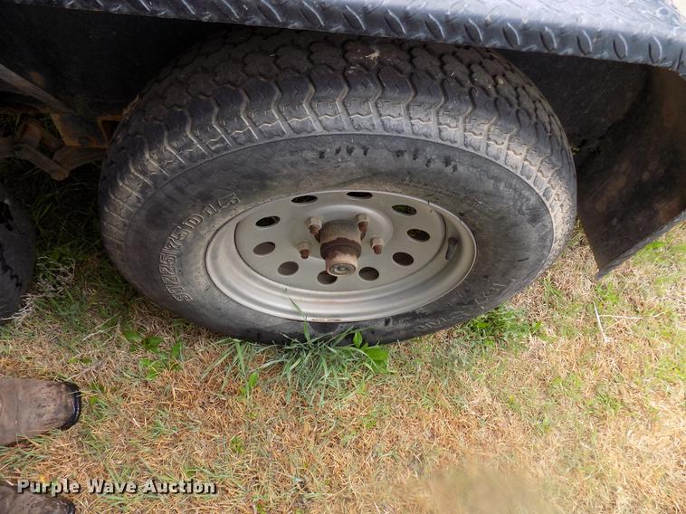 image for item DD3692 2013 Lonestar utility trailer with pressure washer