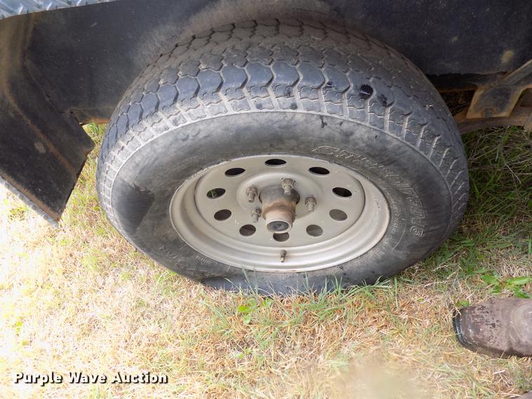 image for item DD3692 2013 Lonestar utility trailer with pressure washer