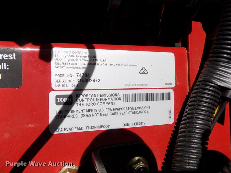 image for item DE1139 Toro Time Cutter SW4200 ZTR lawn mower