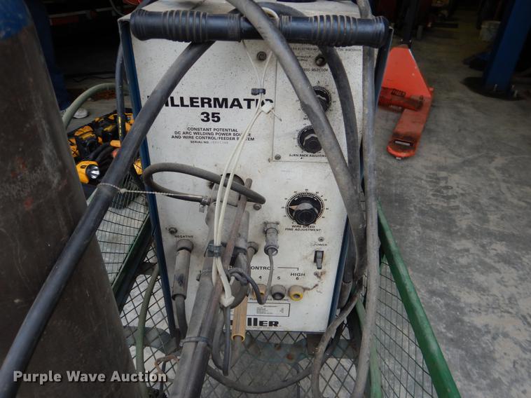 Miller Millermatic 35 welder in Kiefer, OK Item DE3882 sold Purple Wave