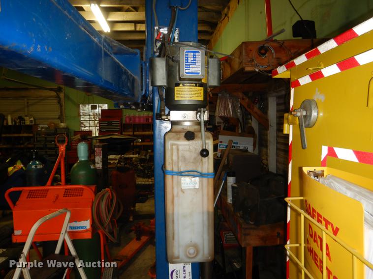 image for item DE3891 Reel Lift 12 two post automotive lift