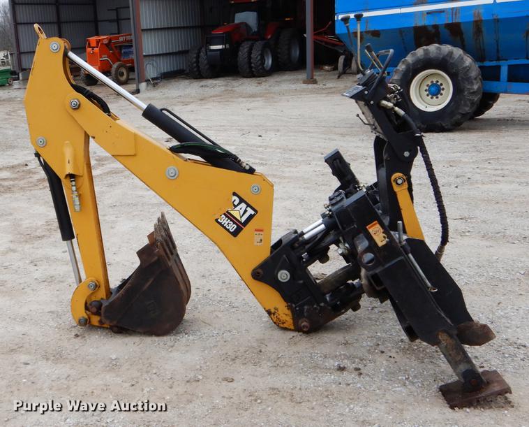Caterpillar BH30 skid steer backhoe attachment in Rutledge, MO Item