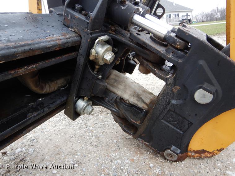 image for item DE6082 Caterpillar BH30 skid steer backhoe attachment