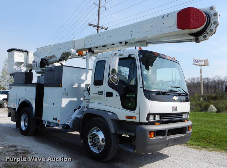 image for item DE8283 2008 Chevrolet T8500 bucket truck