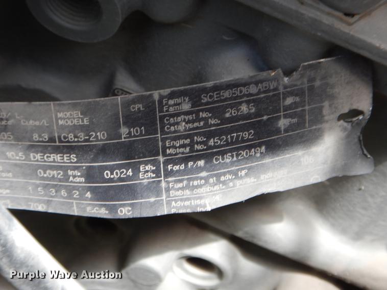 image for item DE8288 1996 Ford F800 bucket truck