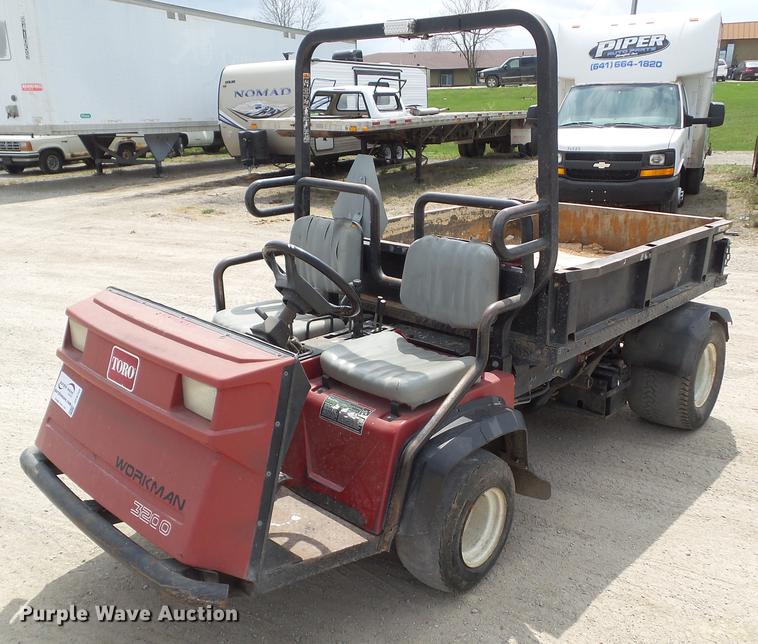 image for item DF0750 1996 Toro Workman 3200 utility vehcicle
