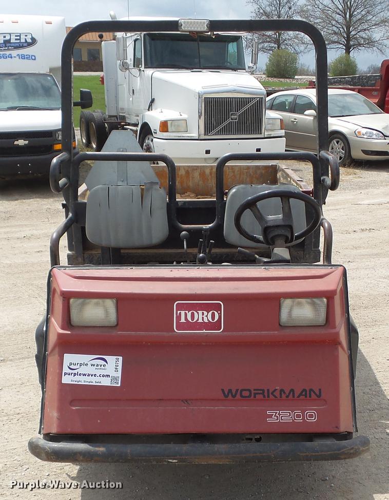 image for item DF0750 1996 Toro Workman 3200 utility vehcicle