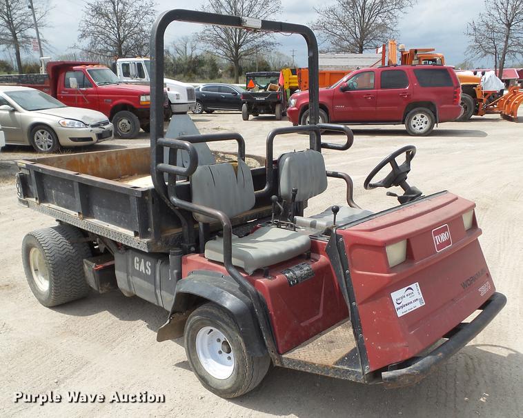 image for item DF0750 1996 Toro Workman 3200 utility vehcicle